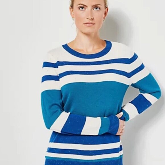 J by Jason Wu Striped Lightweight Sweater Size XS (US 6-8) - New Without Tags - Picture 6 of 6